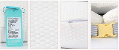 GPFDM Multifunctional Breastfeeding Pillow,All American Collection Comfortable Soft Plush Light Polyester Bamboo Nursing Travel Pillow