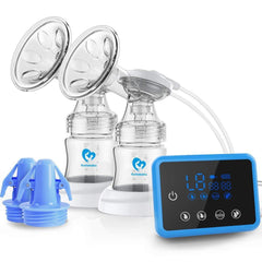 Bellababy Double Electric Breast Feeding Pumps Pain Free Strong Suction