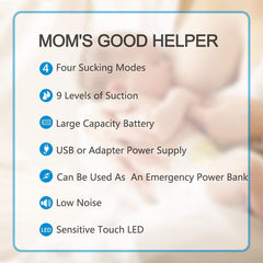 Bellababy Double Electric Breast Feeding Pumps Pain Free Strong Suction