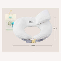GPFDM Multifunctional Breastfeeding Pillow,All American Collection Comfortable Soft Plush Light Polyester Bamboo Nursing Travel Pillow