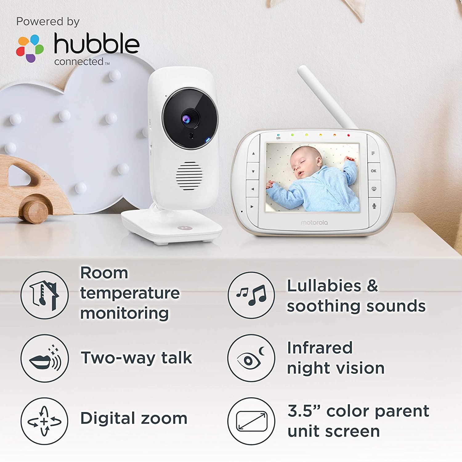 Motorola Smart Video Baby, Elderly, Pet Monitor with Wi-Fi