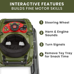 Jeep Classic Wrangler 3-in-1 Grow with Me Walker, Anniversary Green