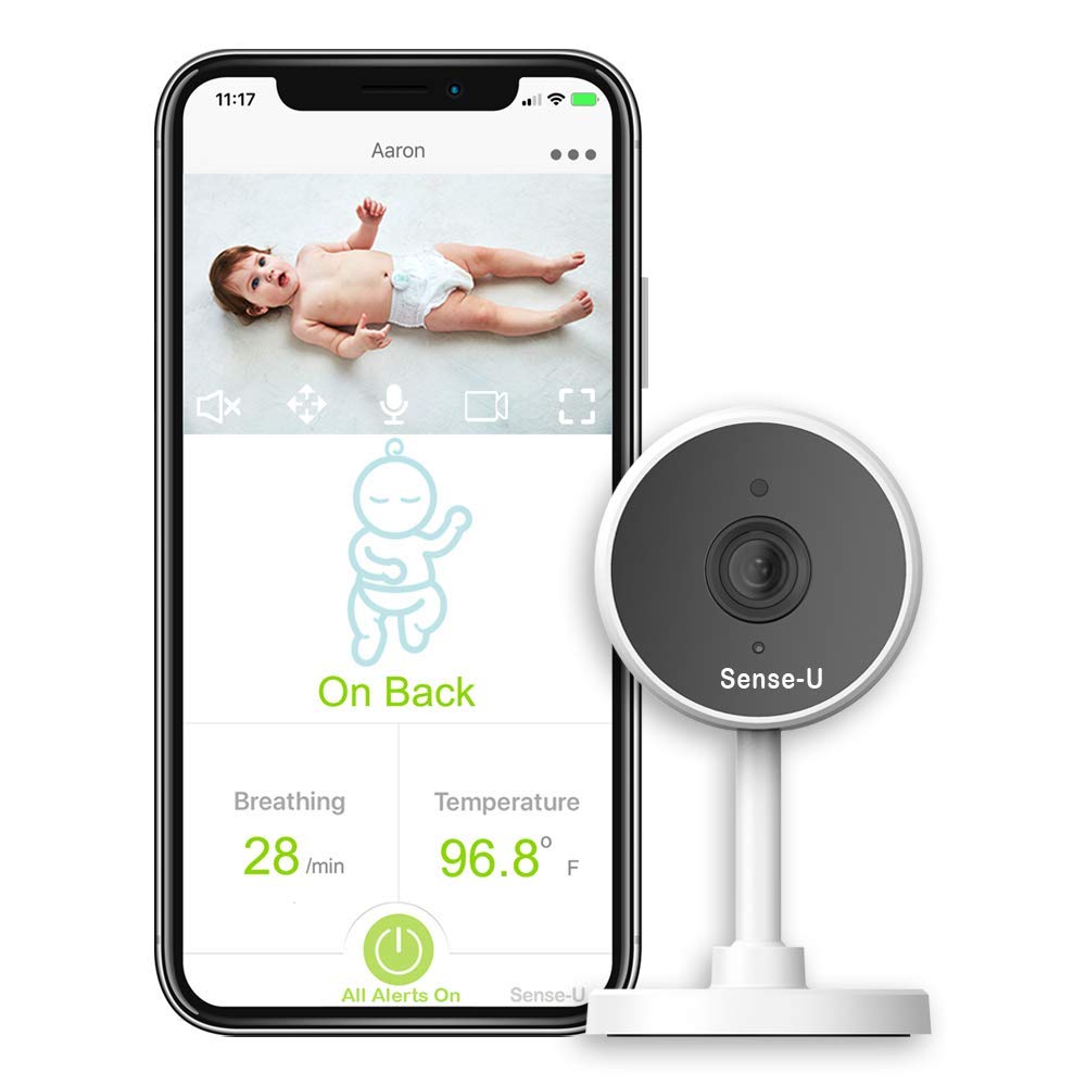 Sense-U Video Baby Monitor with 1080P HD Video Camera
