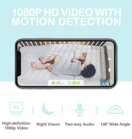 Sense-U Video Baby Monitor with 1080P HD Video Camera