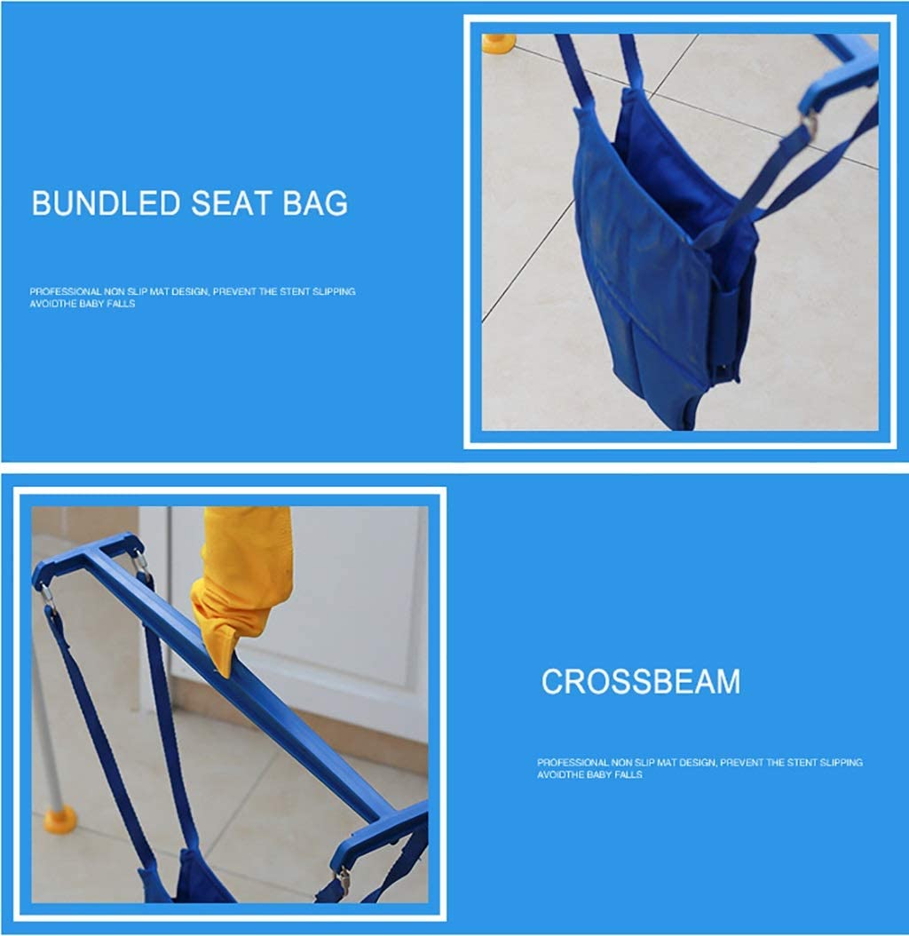 Baby Door Jumper Baby Jumper Doorway, Door Jumper Exerciser with Door Clamp Baby Jumpers and Bouncers Doorway Infant Fitness Rack Fun Hanging Jump Seat