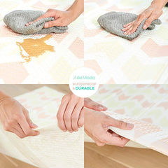 XDEMODA Reversible Baby Play Mat & Exercise Mat - Fun & Stylish Foam Floor Playmat