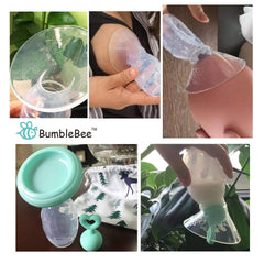 Bumblebee Manual Breast Pump with Breastfeeding Milk Saver Stopper