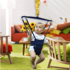 Baby Door Jumper Baby Jumper Doorway, Door Jumper Exerciser with Door Clamp Baby Jumpers and Bouncers Doorway Infant Fitness Rack Fun Hanging Jump Seat