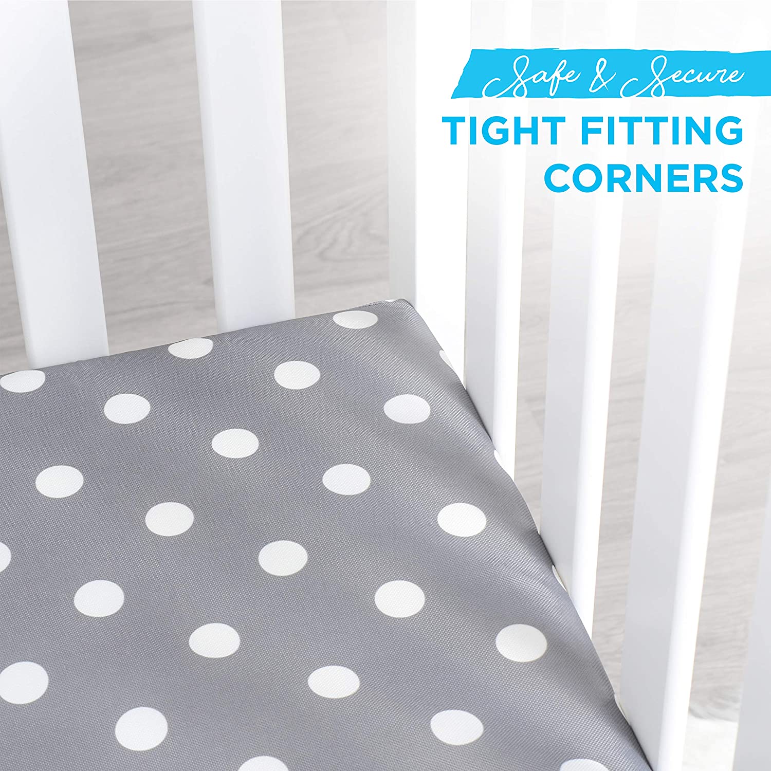 Milliard Hypoallergenic Baby Crib Mattress and Toddler Bed Mattress with 100% Waterproof Cover - 27.5