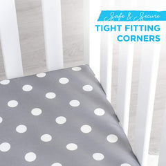 Milliard Hypoallergenic Baby Crib Mattress and Toddler Bed Mattress with 100% Waterproof Cover - 27.5