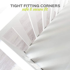 Milliard Crib Mattress, Flip Technology, Firm Side for Baby and Soft Side for Toddler - 100% Cotton Cover