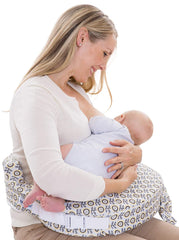 My Brest Friend Original Nursing Posture Pillow, Sunshine Poppy