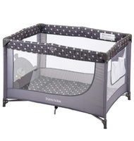 Comfortable Playard,Sturdy Play Yard with Mattress (Grey)