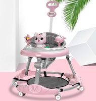 Olz Baby Walker 6-Speed Adjustment Multi-Function Anti-Rollover Anti-O-Legs Men and Women Toddler Walker