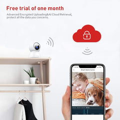 Victure 1080P FHD Baby Monitor with Smart Motion Tracking Sound Detection 2.4G WiFi Home Security Camera