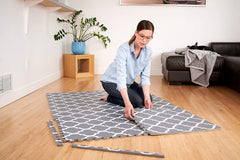 MAT-CHIC Stylish Baby Foam PlayMat - Soft Foam Play mat for Baby, Toddlers, and Kids, Large Non-Toxic Foam Interlocking Floor Tiles for Infant Tummy time