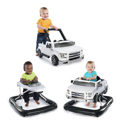 Bright Starts 3 Ways to Play Walker - Ford F-150, White, Ages 6 months +