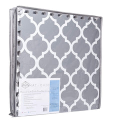 MAT-CHIC Stylish Baby Foam PlayMat - Soft Foam Play mat for Baby, Toddlers, and Kids, Large Non-Toxic Foam Interlocking Floor Tiles for Infant Tummy time