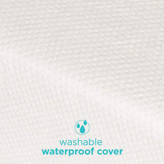 Milliard Premium Memory Foam Hypoallergenic Infant Crib Mattress and Toddler Bed Mattress with Waterproof Bamboo Cover