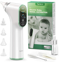 Baby Nasal Aspirator Electric, DynaBliss Baby Nose Sucker with 4 Silicone Tips