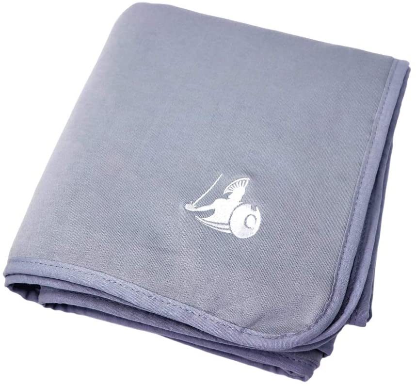 DefenderShield EMF Radiation & 5G Protection Blanket - Universal Organic Bamboo Anti-Radiation Throw Cover for Fertility, Pregnancy, Infants, Babies, Children - Maternity & Baby Blanket (36