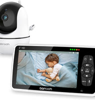 Baby Monitor Bonoch Video Baby Monitor with Camera and Audio, Baby Camera Monitor No WiFi 720P 5