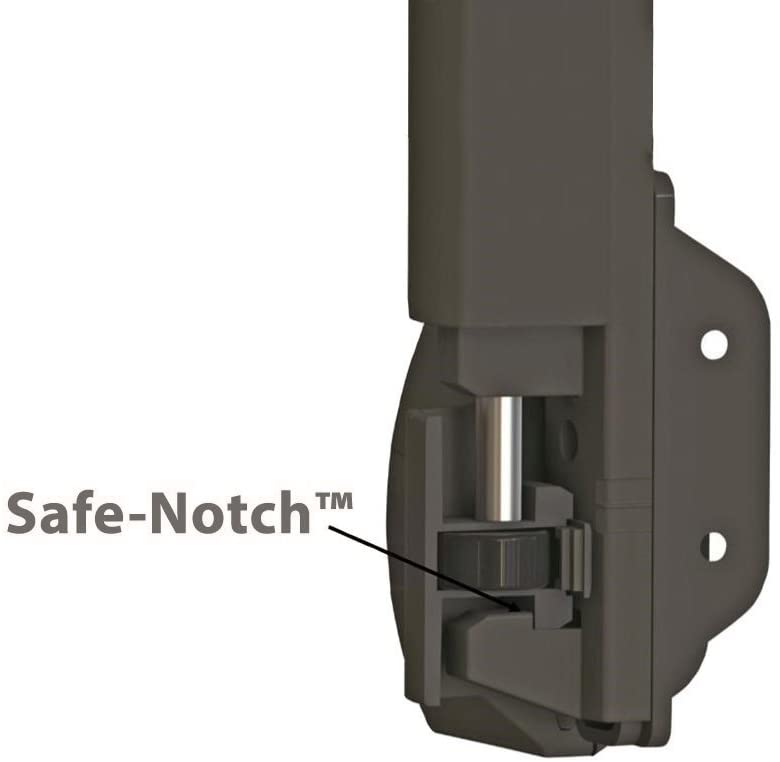 Weatherables Trident 10 Inch Tall Black Magnetic Vertical-Pull Pool Child Safety Gate Latch | Keyed Alike | TRIDENT-10-BK-KA-WEA