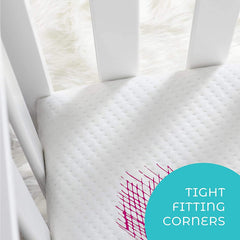 Milliard Premium Memory Foam Hypoallergenic Infant Crib Mattress and Toddler Bed Mattress with Waterproof Bamboo Cover