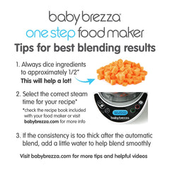 Baby Brezza Glass Baby Food Maker – Cooker and Blender to Steam(BRZ00131)