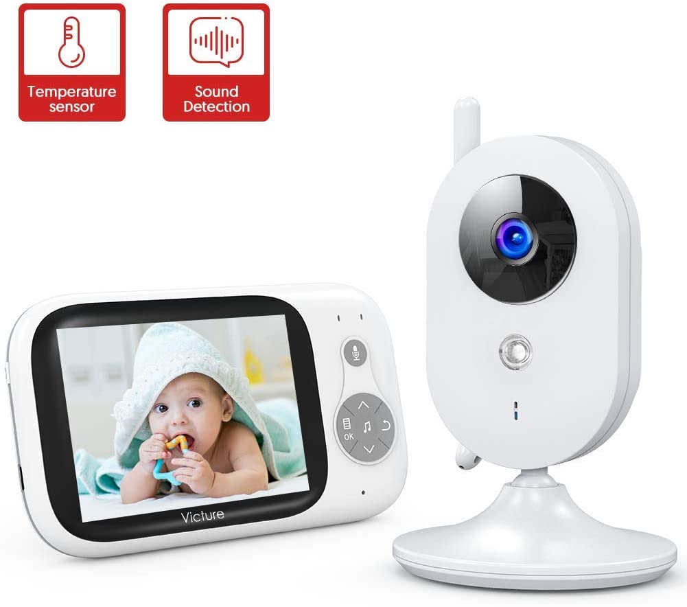 Victure Baby Monitor,Video Baby Monitor with Camera
