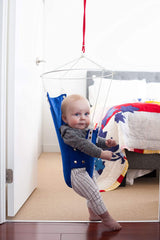 Merry Muscles Ergonomic Jumper Exerciser Baby Bouncer -Blue