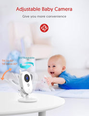 Victure Baby Monitor,Video Baby Monitor with Camera