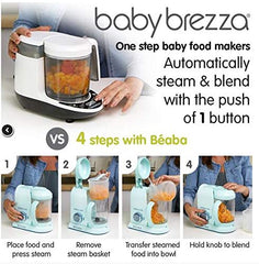 Baby Brezza Glass Baby Food Maker – Cooker and Blender to Steam(BRZ00131)