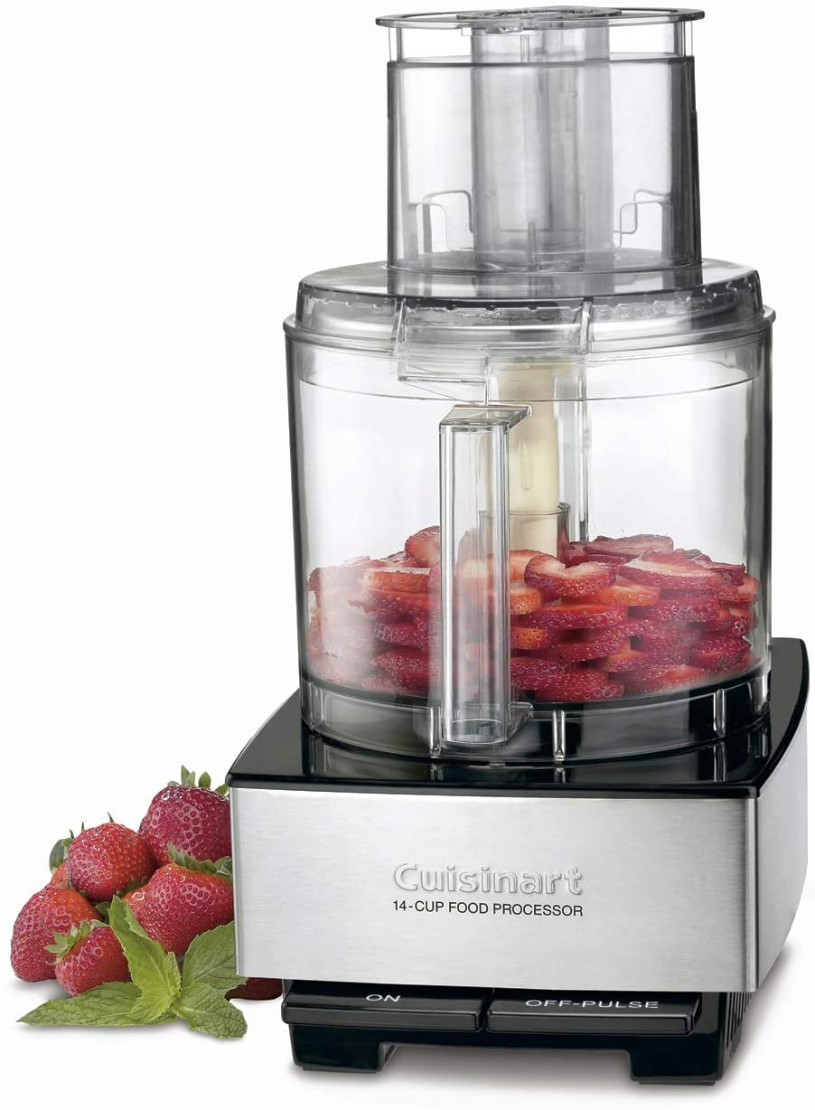 Cuisinart DFP-14BCNY 14-Cup Food Processor, Brushed Stainless Steel - Silver