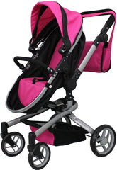 Mommy & me 2 in 1 Deluxe Doll Stroller Extra Tall 32'' HIGH 9695