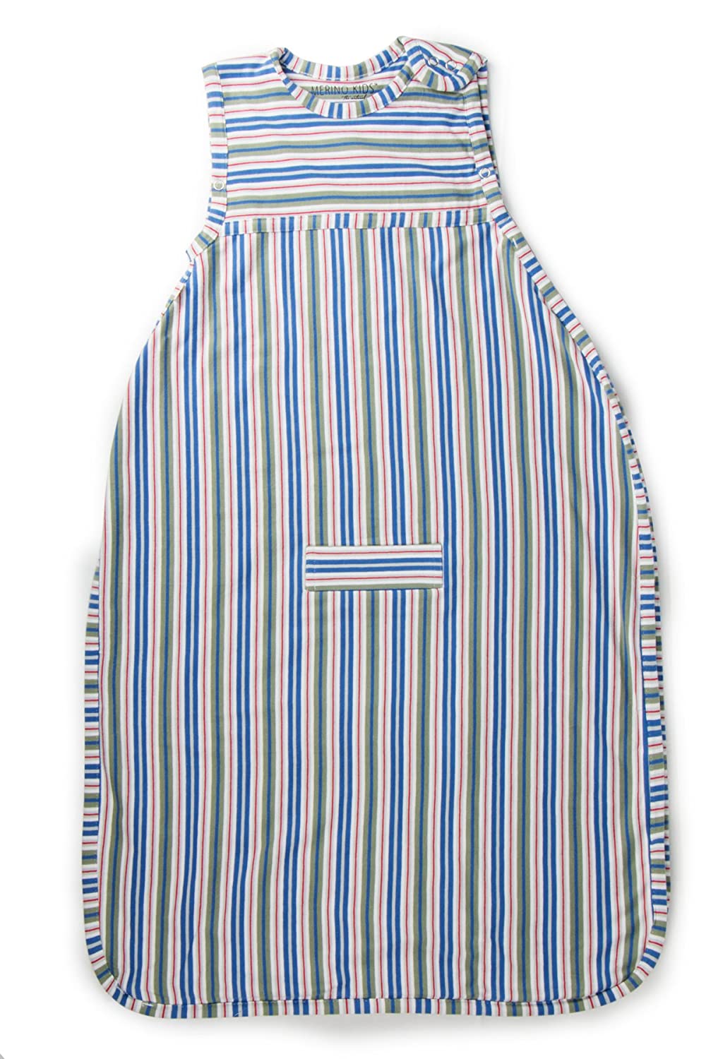 Merino Kids Organic Cotton Baby Sleep Bag for Babies 0-2 Years, Huckleberry