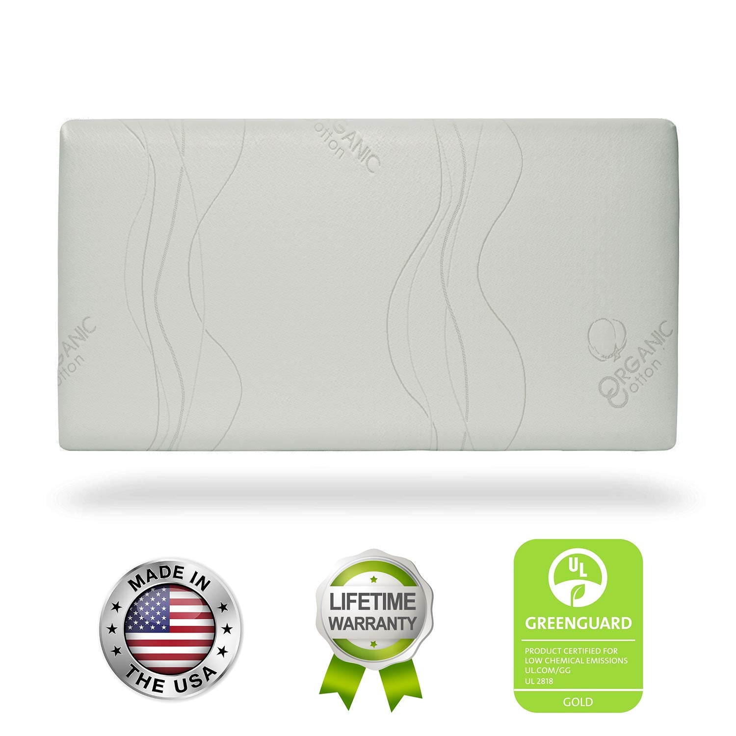 Wonder Dream Baby Crib Mattress and Toddler Mattress, Organic Cotton, 100% Breathable
