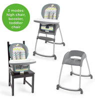 Ingenuity Trio 3-in-1 High Chair – Ridgedale - High Chair, Toddler Chair, and Booster