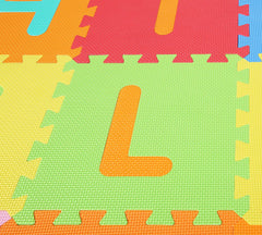 BalanceFrom Kid's Puzzle Exercise Play Mat with EVA Foam Interlocking Tiles
