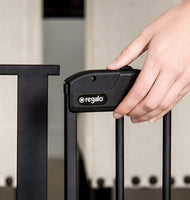 Regalo Deluxe Home Accents 74-Inch Widespan Safety Gate, Includes 4 Pack of Wall Mounts