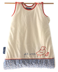 La Petite Chose Baby Sleeping Sack: Soft Organic Cotton Sleep Bag, 0-12 months