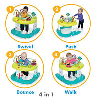 Tiny Love Meadow Days Here I Grow 4-in-1 Baby Walker and Mobile Activity Center