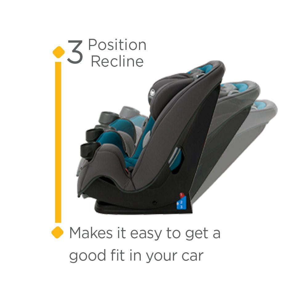 Safety 1st Grow and Go 3-in-1 Car Seat, Blue Coral