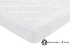 Margaux & May Ultra Soft Crib Mattress Protector Pad Waterproof