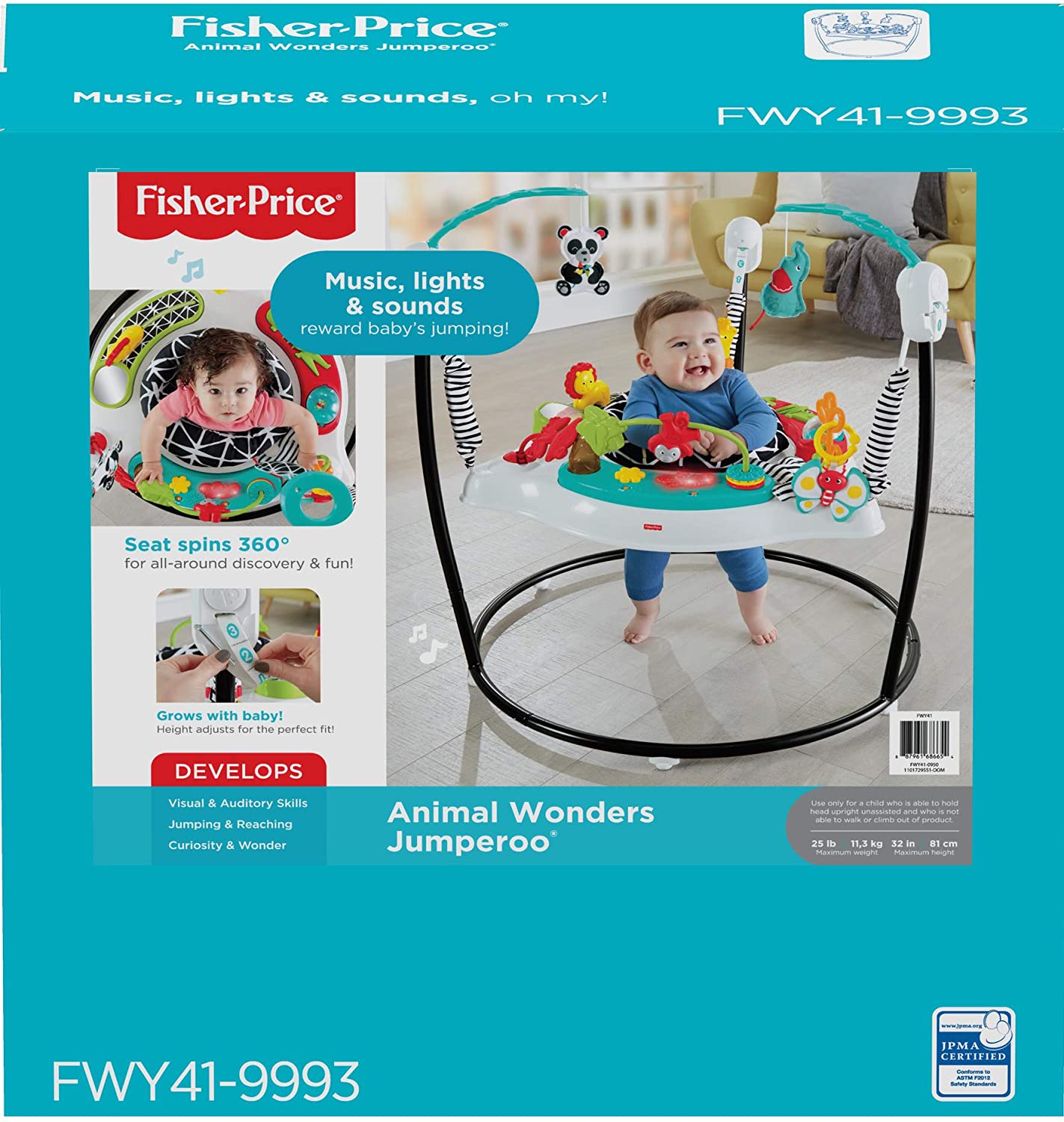 Fisher-Price Animal Wonders Jumperoo