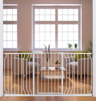 Fairy Baby Extra Wide Baby Gates 67-71.5 Inch, Auto Close Child Safety Gates for Stairs Banister Doorways Hallway,Indoor Safety Child Gates for Kids or Pets