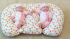 The TWIN Z PILLOW - Waterproof Birdies Pillow - The only 6 in 1 Twin Pillow Breastfeeding, Bottlefeeding, Tummy Time & Support!