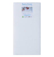 Bundle of Dreams Classic 2-Stage Crib & Toddler Bed Mattress, 100% Breathable, Organic Cotton Cover, Edge Support, Hypoallergenic, Eco-Friendly