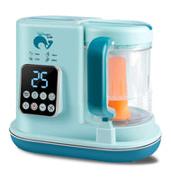 Whale's Love Baby Food Maker 5 in 1 Baby Food Processor Blender Grinder Steamer Warmer