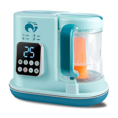 Whale's Love Baby Food Maker 5 in 1 Baby Food Processor Blender Grinder Steamer Warmer
